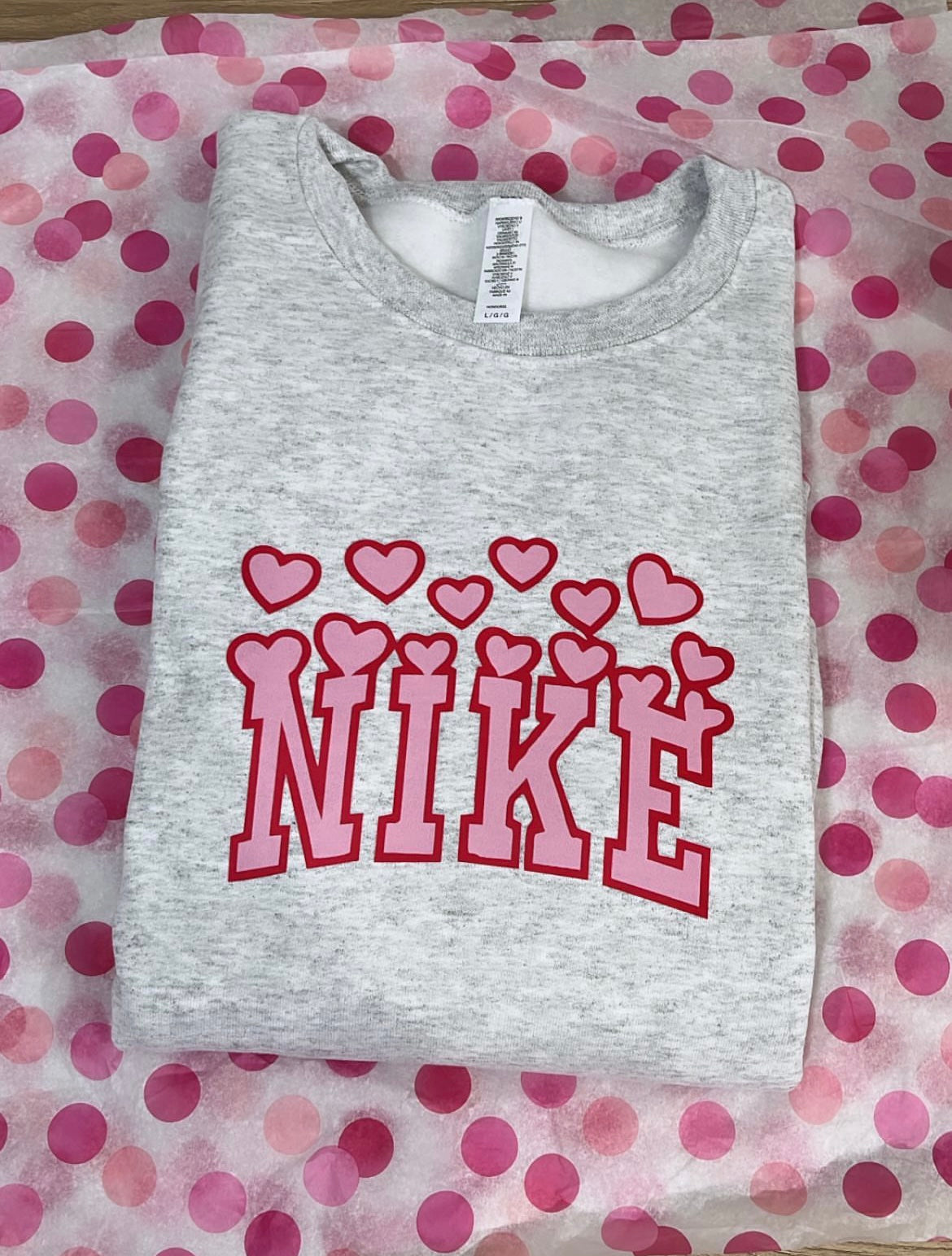 Heart Charm Crewneck