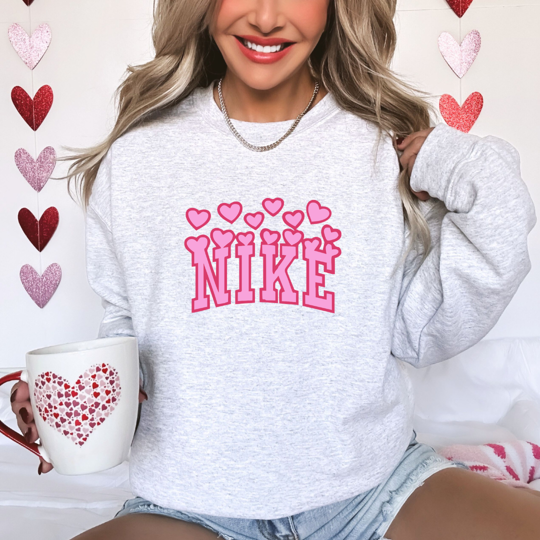 Heart Charm Crewneck